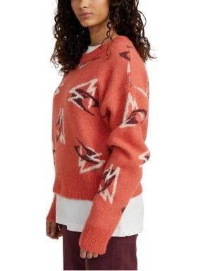 O'Neill Anchorage Knit Pullover női kötött pulóver piros színben 3