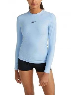 O'Neill Essentials Bidart  Skin L/Slv női hosszú ujjú lycra világoskék színben 1