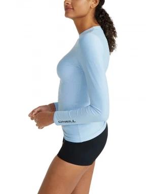 O'Neill Essentials Bidart  Skin L/Slv női hosszú ujjú lycra világoskék színben 3