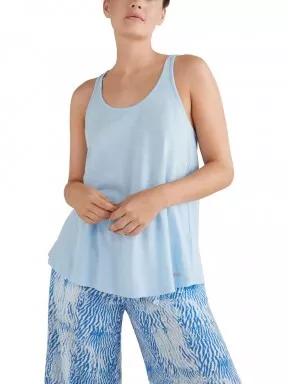 O'Neill Button Back Tanktop női ujjatlan póló világoskék színben 1