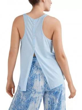 O'Neill Button Back Tanktop női ujjatlan póló világoskék színben 3