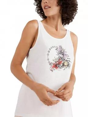 O'Neill Dream Tanktop Mix & Match női ujjatlan póló fehér színben 1
