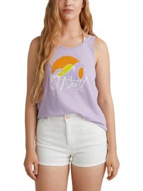 O'Neill Luana Graphic Tank Top női ujjatlan póló lila színben 1