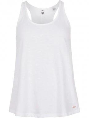 O'Neill Ella Button Back Tank Top női ujjatlan póló fehér színben 1