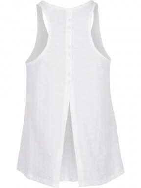 O'Neill Ella Button Back Tank Top női ujjatlan póló fehér színben 3