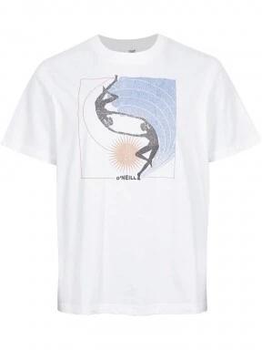 O'Neill Allora Graphic T-Shirt női rövid ujjú póló fehér színben 1