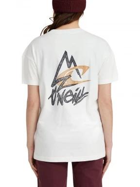 O'Neill Mountain Long T-Shirt női rövid ujjú póló fehér színben 3