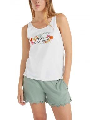 O'Neill Luana Graphic Tank Top női tank top fehér színben 1
