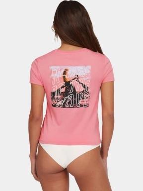 O'Neill Wow T-Shirt női rövid ujjú póló rózsaszín színben 3