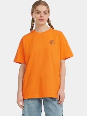 O'Neill O'Riginals Back Print T-Shirt női rövid ujjú póló narancssárga színben 1