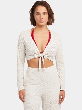 O'Neill O'Riginals Knotted L/Slv női hosszú ujjú póló fehér színben 1