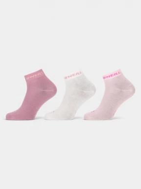 O'Neill O'Neill Unisex Quarter Socks 3-Pack zokni multikolor színben 1