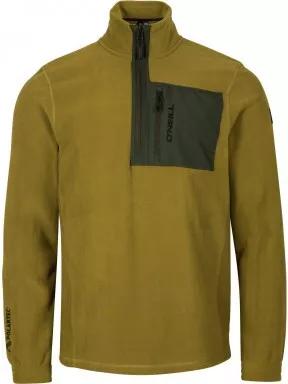 O'Neill Utility Hz Fleece férfi polár pulóver oliva színben 1