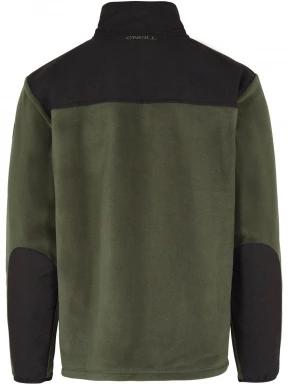 O'Neill Utility Heavy FZ Fleece férfi polár pulóver oliva színben 3