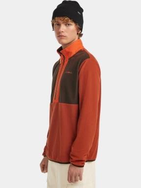 O'Neill FWC'Cruz Triple Polartec Fleece férfi polár pulóver narancssárga színben 3