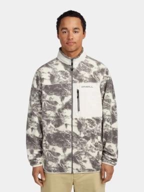 O'Neill O'Neill Must-Have High Pile Fz Fleece férfi polár pulóver szürke színben 1