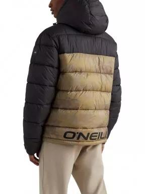 O'Neill O'Riginals Fz Puffer Jacket férfi télikabát oliva színben 3