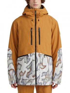 O'Neill Texture Jacket férfi síkabát barna színben 1