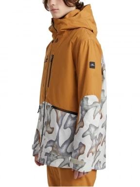O'Neill Texture Jacket férfi síkabát barna színben 3