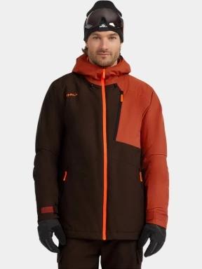 O'Neill FWC'Cruz Block Snow Jacket férfi síkabát barna színben 1