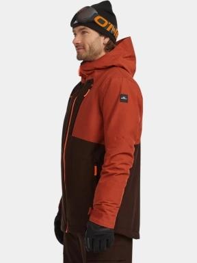 O'Neill FWC'Cruz Block Snow Jacket férfi síkabát barna színben 3