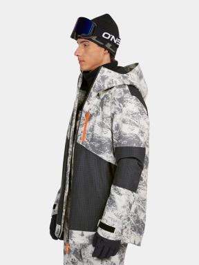 O'Neill Fwc'Peak Fire Snow Jacket férfi síkabát szürke színben 3