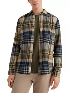 O'Neill Flannel Check Shirt férfi hosszú ujjú ing oliva színben 1