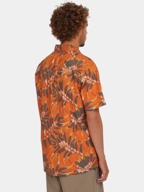 O'Neill O'Neill Print Shirt férfi rövid ujjú ing narancssárga színben 3
