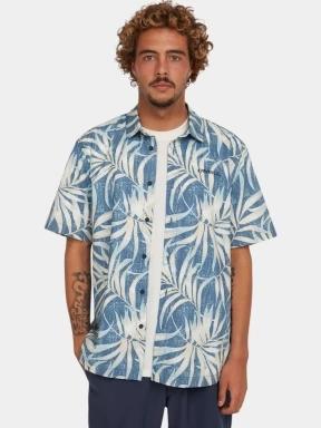 O'Neill O'Neill Print Shirt férfi rövid ujjú ing kék színben 1