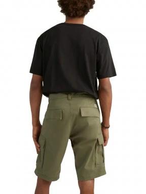 O'Neill Park Cargo Short férfi oldalzsebes rövidnadrág oliva színben 3