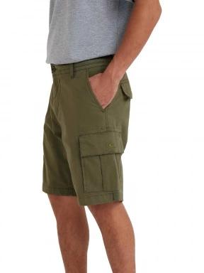 O'Neill Essentials Cargo Shorts férfi oldalzsebes rövidnadrág oliva színben 3