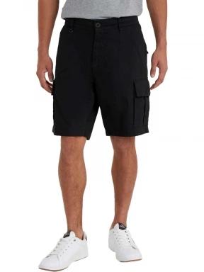 O'Neill Essentials Cargo Shorts férfi oldalzsebes rövidnadrág fekete színben 1