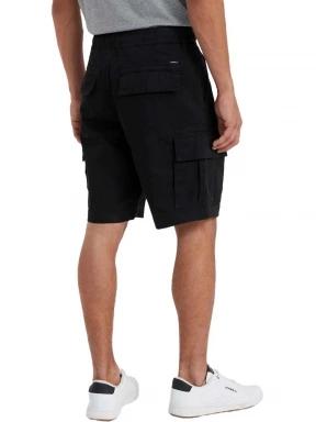 O'Neill Essentials Cargo Shorts férfi oldalzsebes rövidnadrág fekete színben 3