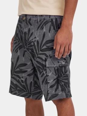 O'Neill Essentials Cargo Shorts férfi oldalzsebes rövidnadrág szürke színben 3