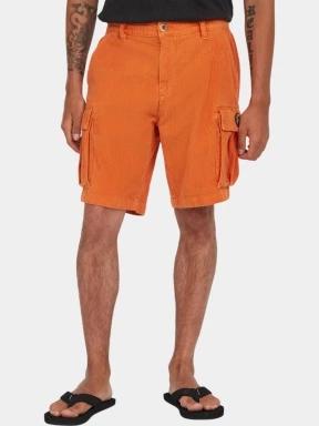 O'Neill O'Riginals Cord Cargo Shorts férfi oldalzsebes rövidnadrág narancssárga színben 1
