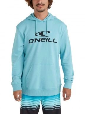 O'Neill O'Neill Logo Hoodie férfi kapucnis pulóver világoskék színben 1