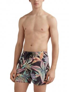 O'Neill Cali Print 15'' Swim Shorts férfi fürdőnadrág fekete színben 1
