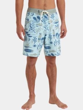 O'Neill Hyperfreak Mysto Scallop 19'' Boardshorts férfi boardshort világoskék színben 1