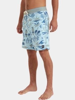 O'Neill Hyperfreak Mysto Scallop 19'' Boardshorts férfi boardshort világoskék színben 3