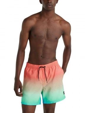 O'Neill Jack O'Neill Cali Gradient 15'' Swim Shorts férfi beach short rózsaszín színben 1