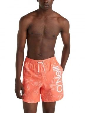 O'Neill Mix & Match Cali Floral 16'' Swim Shorts férfi beach short piros színben 1