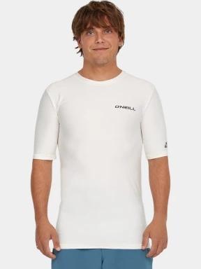 O'Neill Essentials Skins S/Slv férfi rövid ujjú lycra fehér színben 1