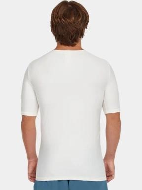 O'Neill Essentials Skins S/Slv férfi rövid ujjú lycra fehér színben 3
