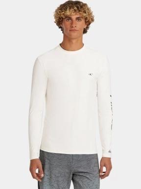 O'Neill O'Neill Skins L/Slv férfi hosszú ujjú lycra fehér színben 1