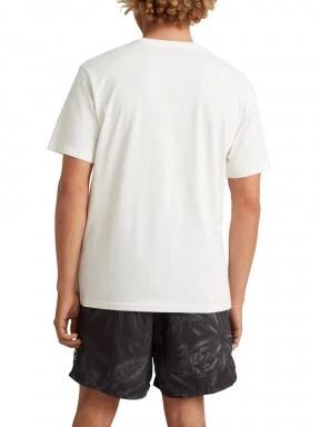 O'Neill Fin T-Shirt férfi rövid ujjú póló fehér színben 3