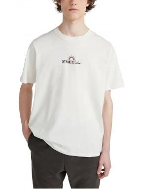 O'Neill Aguazul T-Shirt férfi rövid ujjú póló fehér színben 1