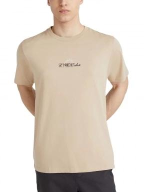 O'Neill Aguazul T-Shirt férfi rövid ujjú póló homok színben 1