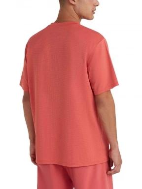 O'Neill O’Neill Hybrid Logo T-Shirt férfi rövid ujjú póló piros színben 3