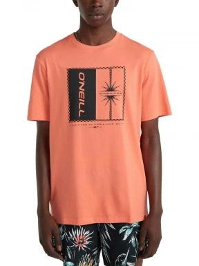 O'Neill Mix & Match Palm T-Shirt férfi rövid ujjú póló narancssárga színben 1