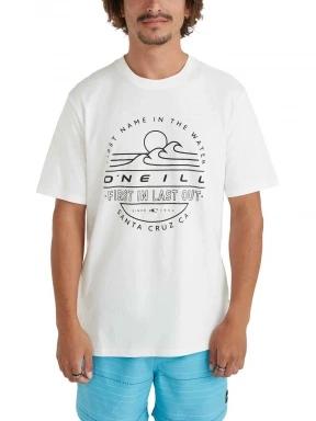 O'Neill Jack O'Neill Muir T-Shirt férfi rövid ujjú póló fehér színben 1